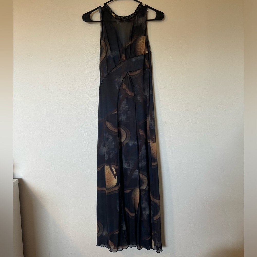 URBAN OUTFITTERS mesh maxi dress
